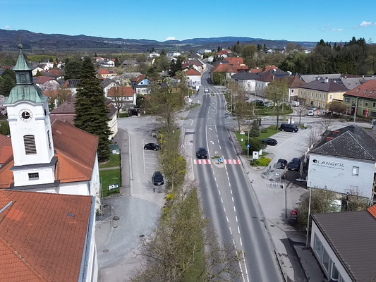 Blick gen Pöchlarn / Osten