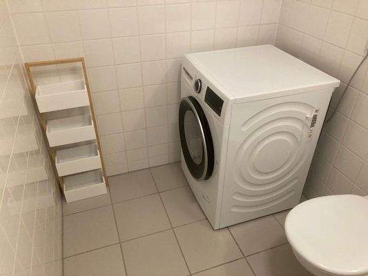 Bad mit Waschtrockner