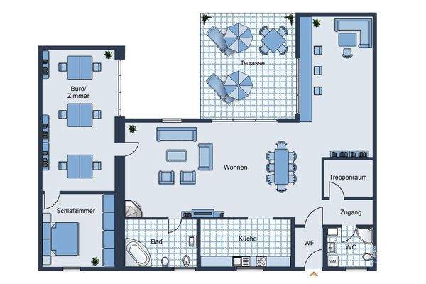 Grundriss Erdgeschoss