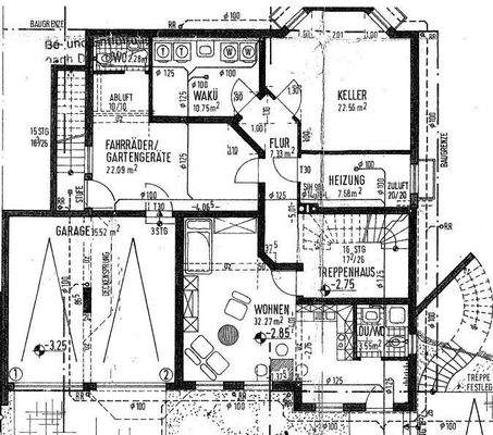 Grundriss Kellergeschoss