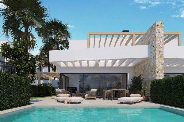 Semi Detached Villas in Golf Course in Monforte del Cid, Alicante