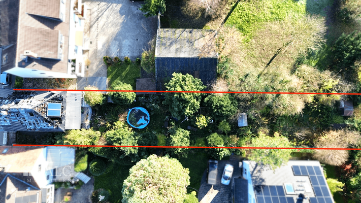 Luftaufnahme Grundstück