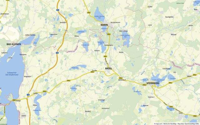 Geolyzer Kartenausschnitt