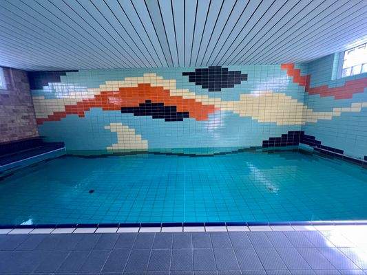 Schwimmbad für Bewohner