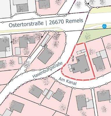 Lageplan Am Kanal 1 A-C