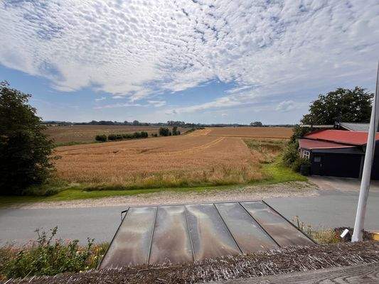 Ausblick aus dem Schlafzimmer