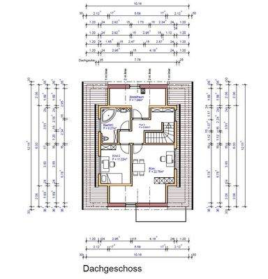 Grundriss Dachgeschoss