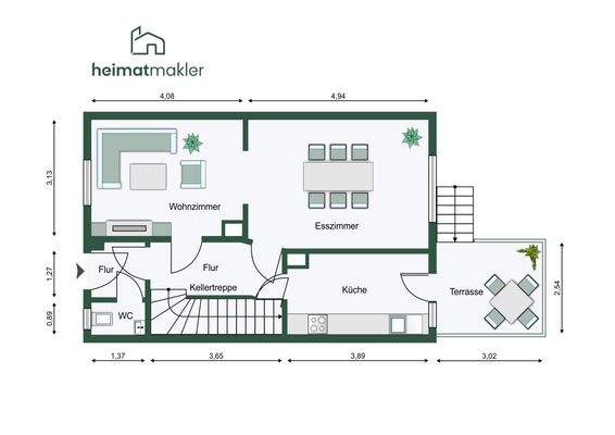 Grundriss - Erdgeschoss