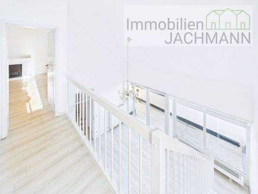 Blick von der Diele im Obergeschoss