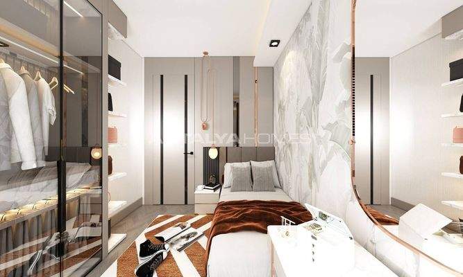 Properties in Complex with Rich Amenities in Antalya Altintas