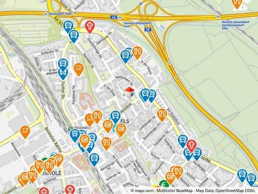 Geolyzer Kartenausschnitt