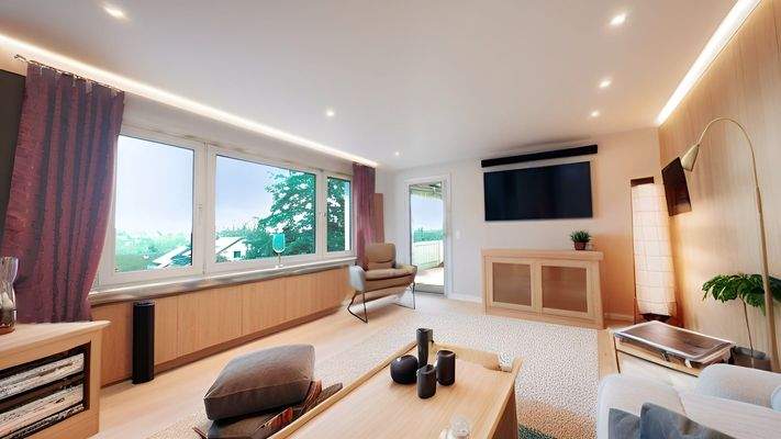 Wohnbeispiel: Wohnzimmer OG