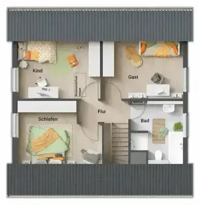 Einfamilienhaus Grundriss Dachgeschoss.webp