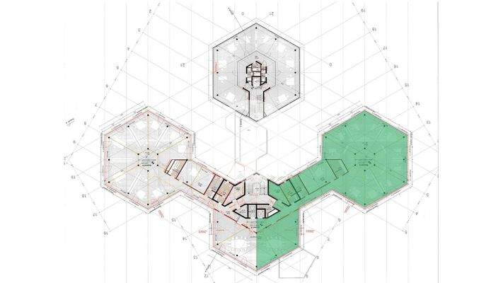 2. Obergeschoss mit ca. 438 m²