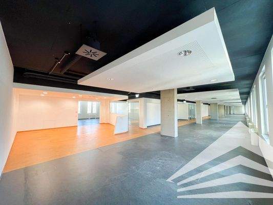 offene Bürofläche leer