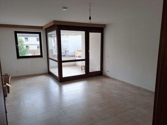 Blick auf den Balkon