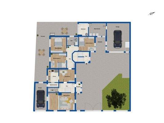 Grundriss Erdgeschoss