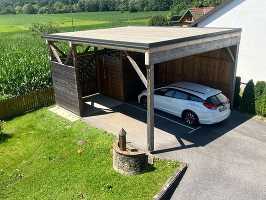 Ansicht Carport