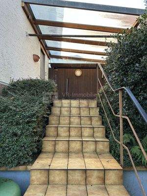 Treppe zur Terrasse