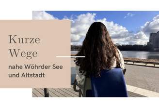 Katzensprung zum &quot;Strand&quot; vom Wöhrder See