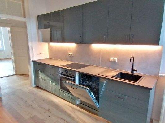 neue EBK mit Geschirrspüler