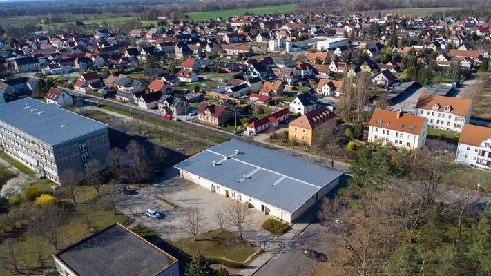 Blick aufs Gebäude