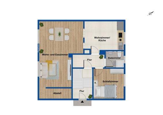 Grundriss Erdgeschoss