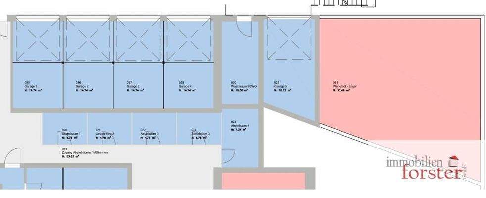 Grundriss Gge.-Werkstatt EG