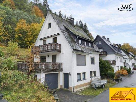 Ausbauhaus mit Ausblick in schmucker, sauerländer Lage!