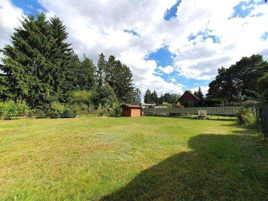 Garten mit Südausrichtung