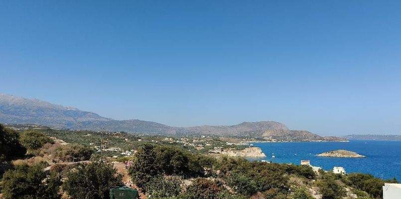 Kreta, Plaka: Erstklassige Entwicklungsmöglichkeit mit Meerblick zu verkaufen