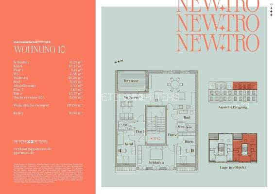 Grundriss Wohnung 10