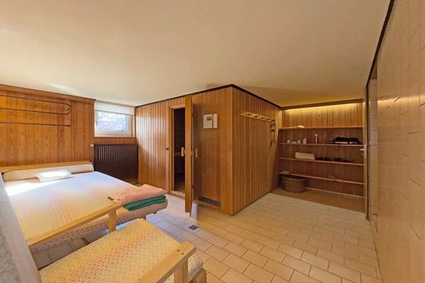 Vollkeller mit Sauna
