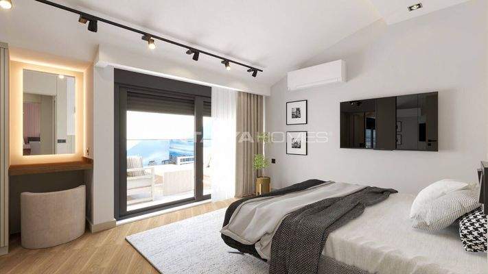 2-Bedroom Standard and Duplex Flats with Pool in Antalya