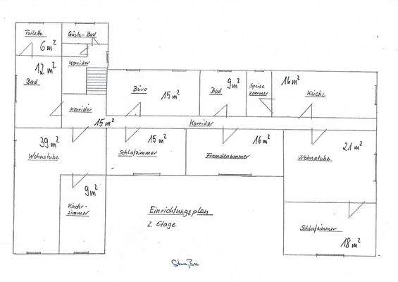 Grundriss Obergeschoss