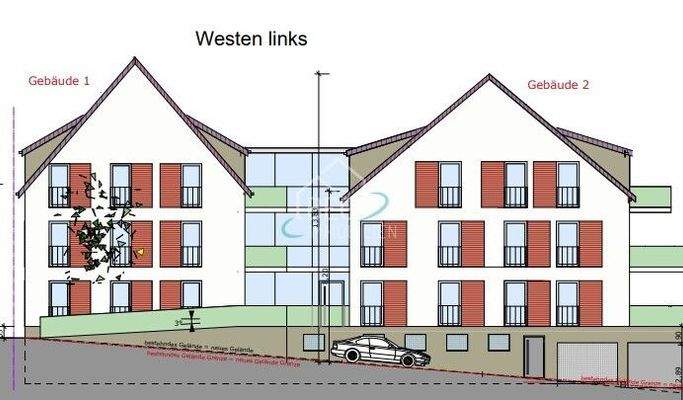 Ansicht Westen links