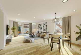 Visualisiertes Wohnzimmer