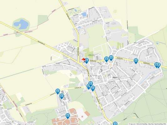 Geolyzer Kartenausschnitt