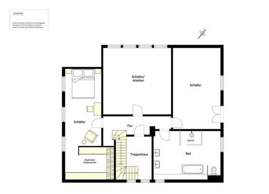 Planungsmöglichkeit Obergeschoss