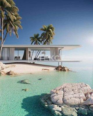 Villas in a Complex Near the Sea in Tatlısu Gazimağusa