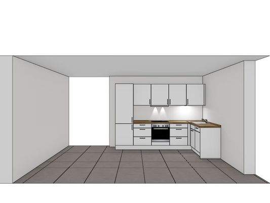 Küche im Erdgeschoss