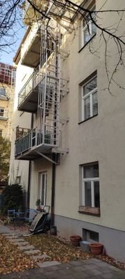 Balkon zum Innenhof