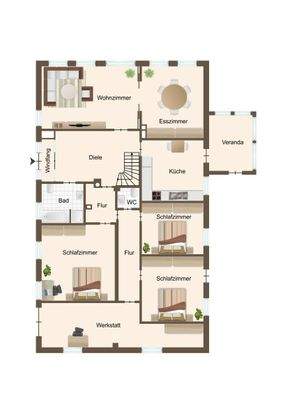 Grundriss Erdgeschoss