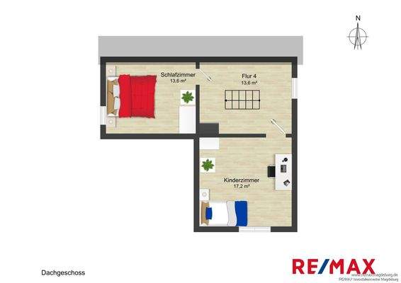 Grundriss Dachgeschoss