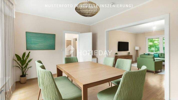 1. OG Esszimmer 2-Musterfoto (virtuelle Inszenierung)2