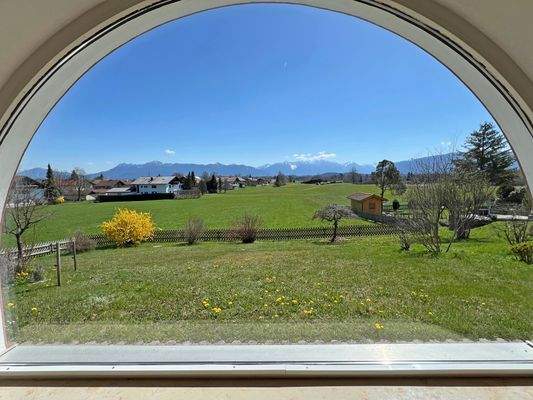 Toller Blick vom Wohnzimmer