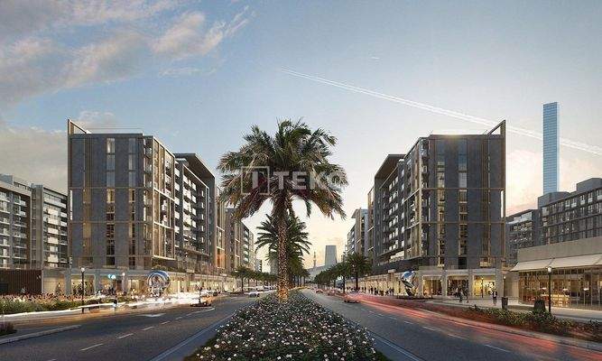 Apartments with a Crystal Lagoon in a Complex in Dubai Meydan