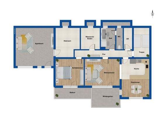 Grundriss Erdgeschoss