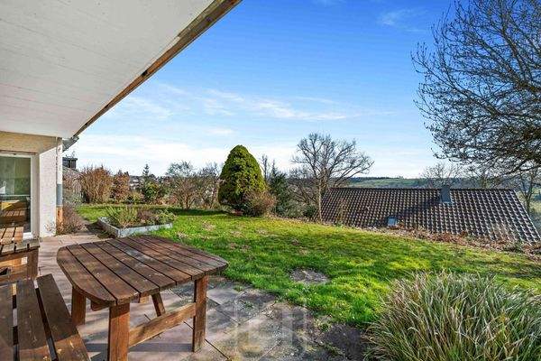 Überdachte Terrasse