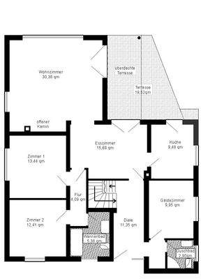 Grundriss Erdgeschoss